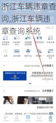 浙江车辆违章查询,浙江车辆违章查询系统
