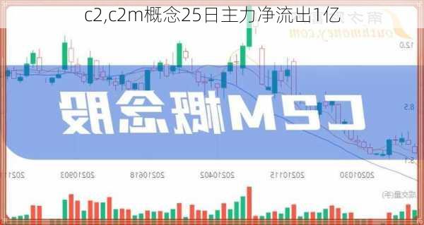 c2,c2m概念25日主力净流出1亿