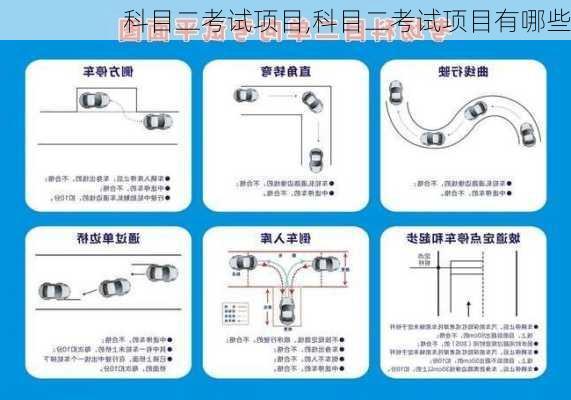 科目二考试项目,科目二考试项目有哪些