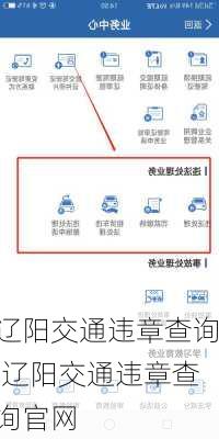 辽阳交通违章查询,辽阳交通违章查询官网