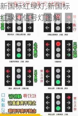 新国标红绿灯,新国标红绿灯信号灯图解