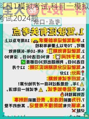 科目1模拟考试,科目一模拟考试2024题