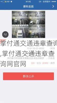 掌付通交通违章查询,掌付通交通违章查询网官网