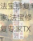 法宝修复专家,法宝修复专家TXT