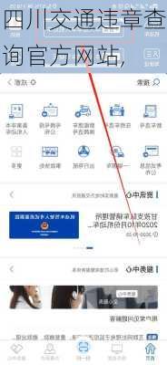 四川交通违章查询官方网站,