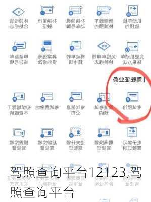 驾照查询平台12123,驾照查询平台