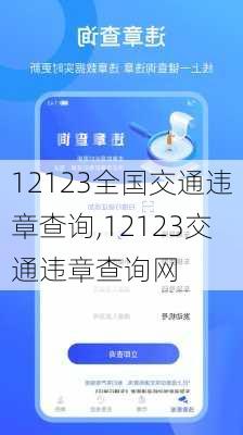 12123全国交通违章查询,12123交通违章查询网