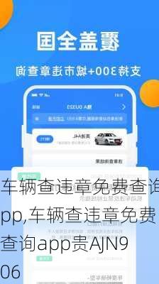 车辆查违章免费查询app,车辆查违章免费查询app贵AJN906