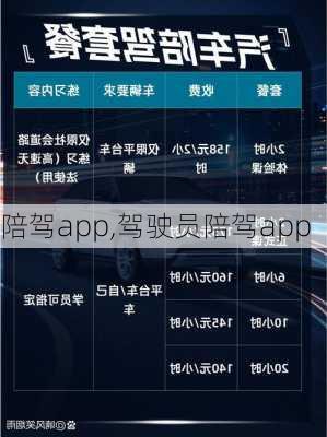 陪驾app,驾驶员陪驾app