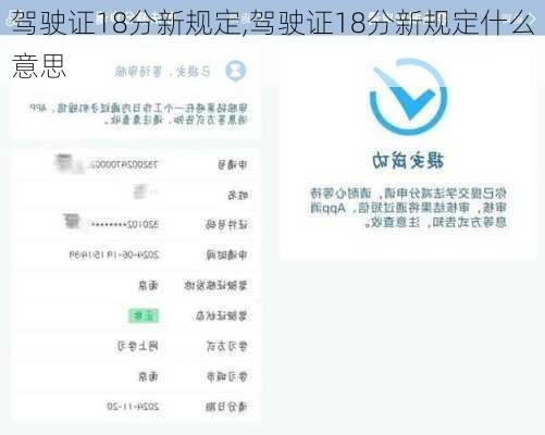 驾驶证18分新规定,驾驶证18分新规定什么意思